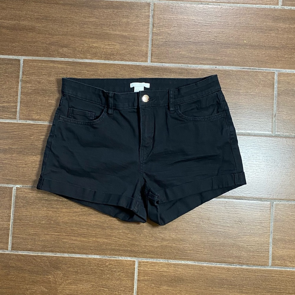 H&M Black Shorts